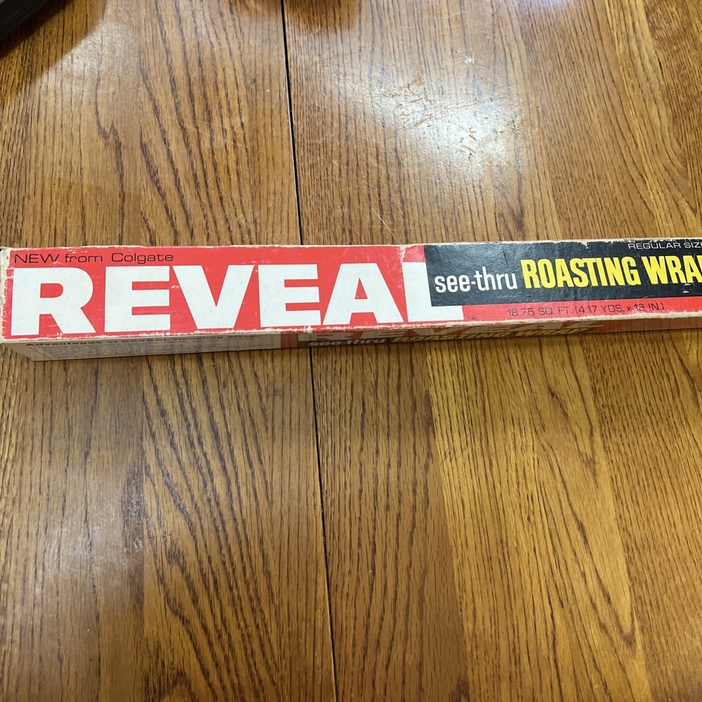 Vintage Reveal Roasting Wrap‎ Kitchen Advertising Colgate Good Housekeeping READ